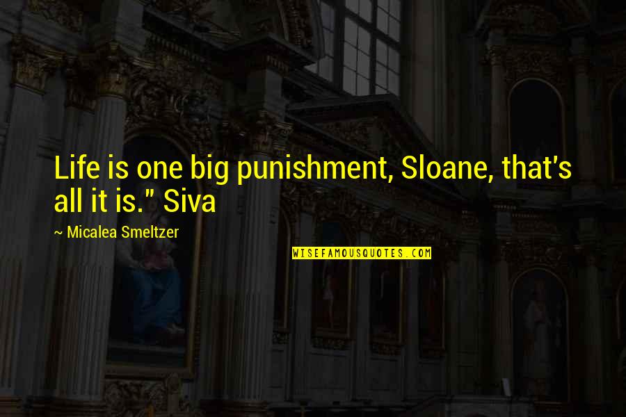 Puppy Shipping Quotes By Micalea Smeltzer: Life is one big punishment, Sloane, that's all