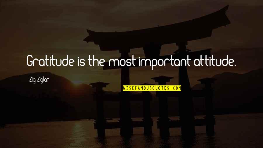 Purees Vs Blw Quotes By Zig Ziglar: Gratitude is the most important attitude. Purees Vs Blw Quotes By Zig Ziglar: Gratitude is the most important attitude.