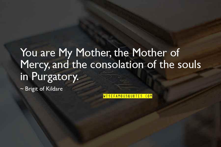 Purgatory The Quotes By Brigit Of Kildare: You are My Mother, the Mother of Mercy, Purgatory The Quotes By Brigit Of Kildare: You are My Mother, the Mother of Mercy,