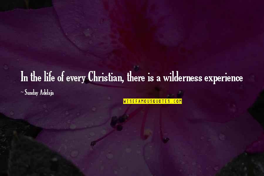 Purpose Christian Quotes By Sunday Adelaja: In the life of every Christian, there is