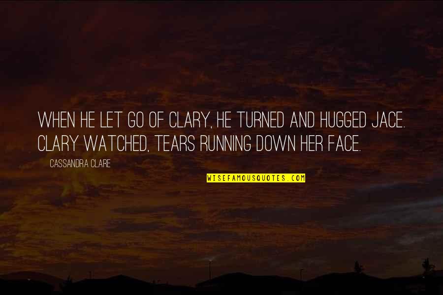 Purpose Clouds Clipart Quotes By Cassandra Clare: When he let go of Clary, he turned