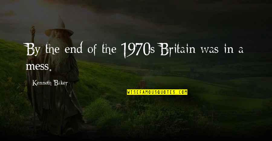 Pursuance Def Quotes By Kenneth Baker: By the end of the 1970s Britain was Pursuance Def Quotes By Kenneth Baker: By the end of the 1970s Britain was