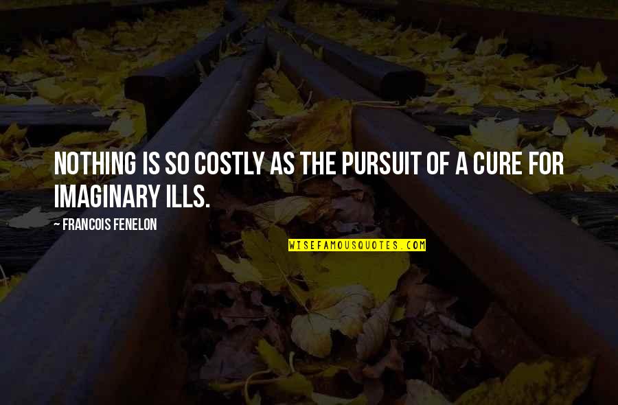 Pursuit For Quotes By Francois Fenelon: Nothing is so costly as the pursuit of
