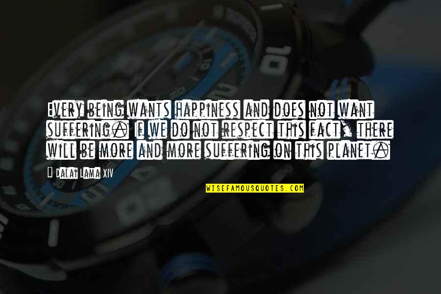 Puyol Vs Di Quotes By Dalai Lama XIV: Every being wants happiness and does not want Puyol Vs Di Quotes By Dalai Lama XIV: Every being wants happiness and does not want