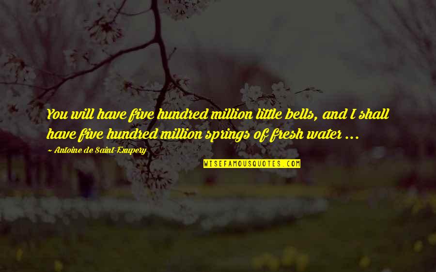 Python Csv Reader Quotes By Antoine De Saint-Exupery: You will have five hundred million little bells, Python Csv Reader Quotes By Antoine De Saint-Exupery: You will have five hundred million little bells,