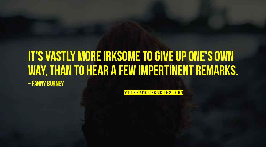 Python String Interpolation Triple Quotes By Fanny Burney: It's vastly more irksome to give up one's Python String Interpolation Triple Quotes By Fanny Burney: It's vastly more irksome to give up one's