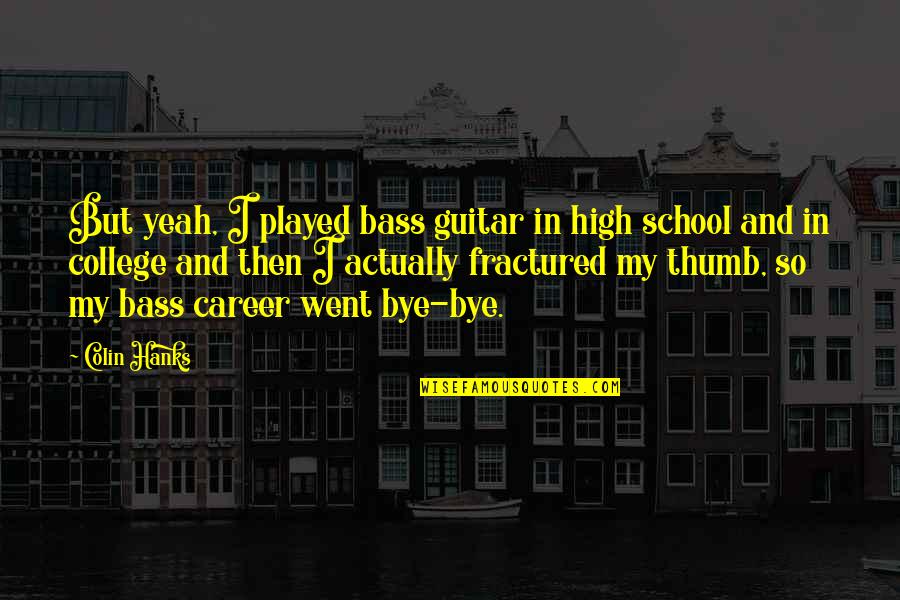 Python Subprocess Args With Quotes By Colin Hanks: But yeah, I played bass guitar in high Python Subprocess Args With Quotes By Colin Hanks: But yeah, I played bass guitar in high