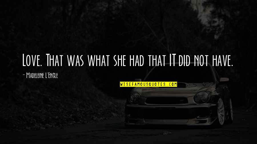 Python Subprocess Escape Quotes By Madeleine L'Engle: Love. That was what she had that IT