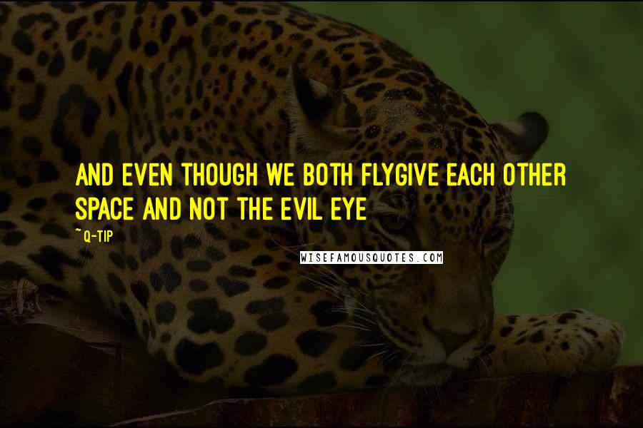 Q-Tip quotes: And even though we both flyGive each other space and not the evil eye