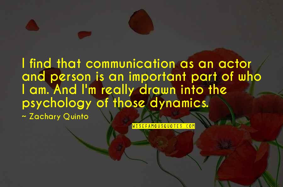 Queening Cats Quotes By Zachary Quinto: I find that communication as an actor and Queening Cats Quotes By Zachary Quinto: I find that communication as an actor and