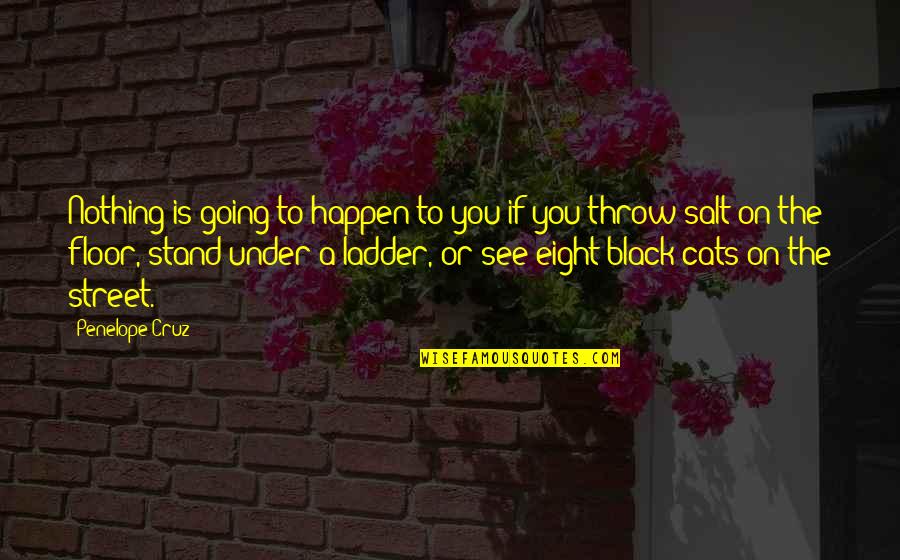 Quicken Options Quotes By Penelope Cruz: Nothing is going to happen to you if Quicken Options Quotes By Penelope Cruz: Nothing is going to happen to you if