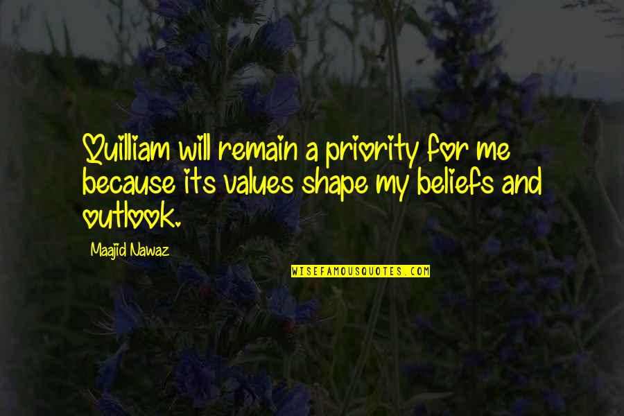 Quilliam Quotes By Maajid Nawaz: Quilliam will remain a priority for me because