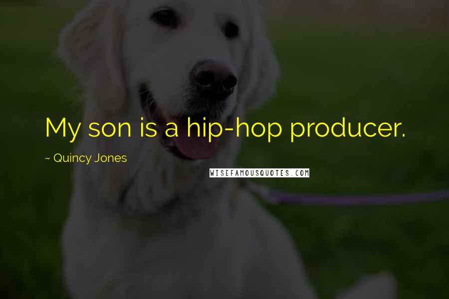 Quincy Jones quotes: My son is a hip-hop producer.