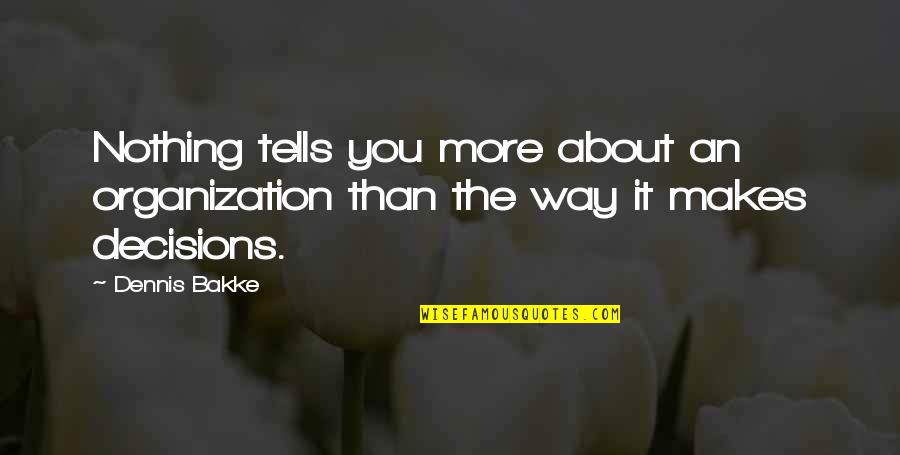 Quotes Completion 5 Years Company Quotes By Dennis Bakke: Nothing tells you more about an organization than Quotes Completion 5 Years Company Quotes By Dennis Bakke: Nothing tells you more about an organization than