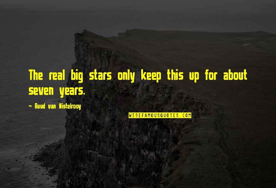 Quotes Durrenmatt Quotes By Ruud Van Nistelrooy: The real big stars only keep this up
