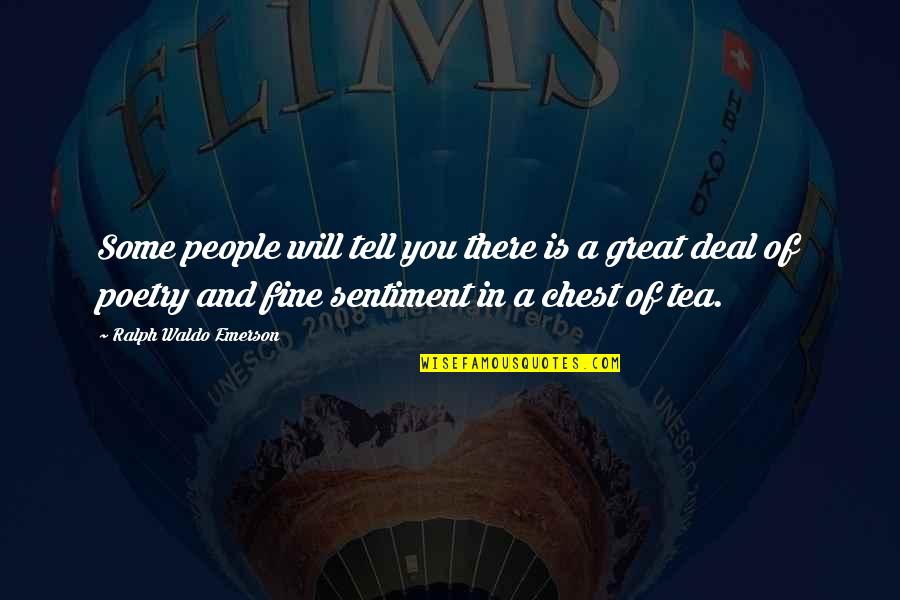 Quotes Ibsen Ghosts Quotes By Ralph Waldo Emerson: Some people will tell you there is a