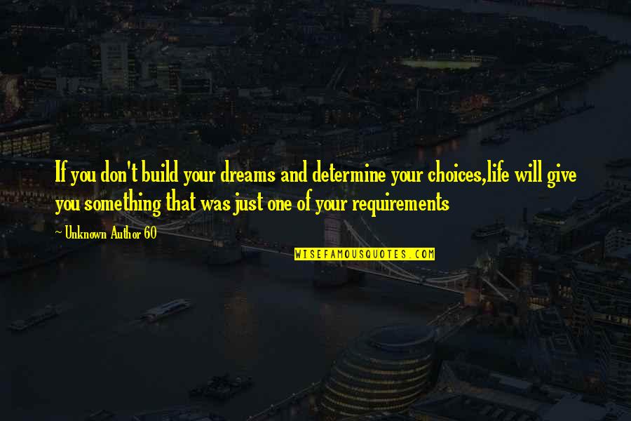 Quotes Permanent Vacation Quotes By Unknown Author 60: If you don't build your dreams and determine
