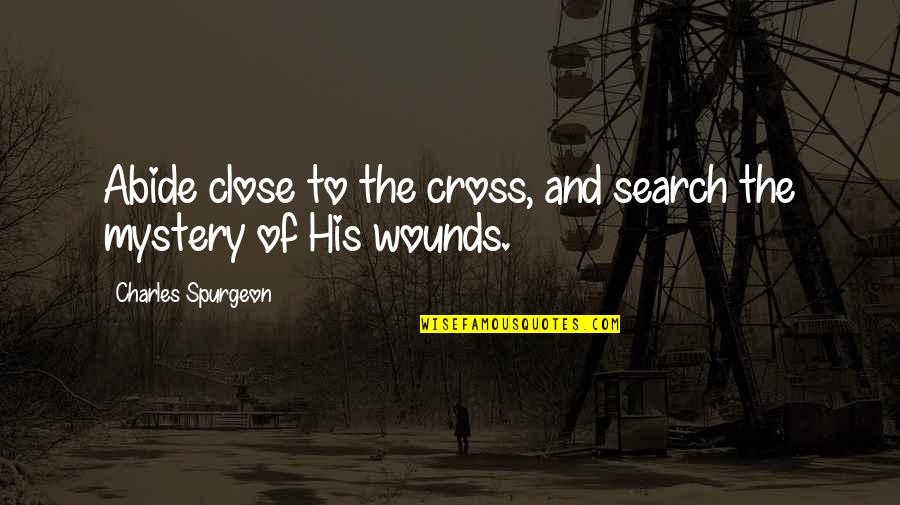 Quotes Semangat Pagi Hari Quotes By Charles Spurgeon: Abide close to the cross, and search the Quotes Semangat Pagi Hari Quotes By Charles Spurgeon: Abide close to the cross, and search the