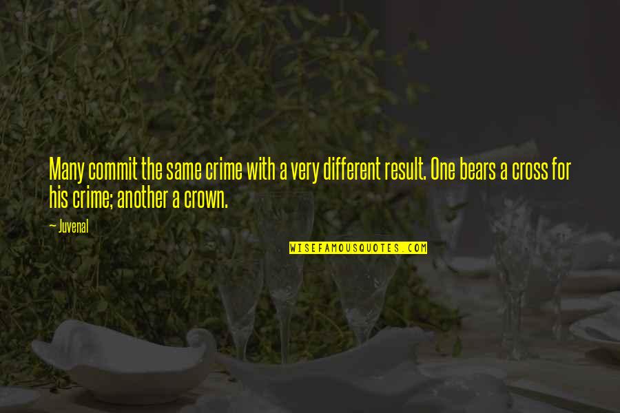 Quotes Tristes En Espanol Quotes By Juvenal: Many commit the same crime with a very Quotes Tristes En Espanol Quotes By Juvenal: Many commit the same crime with a very