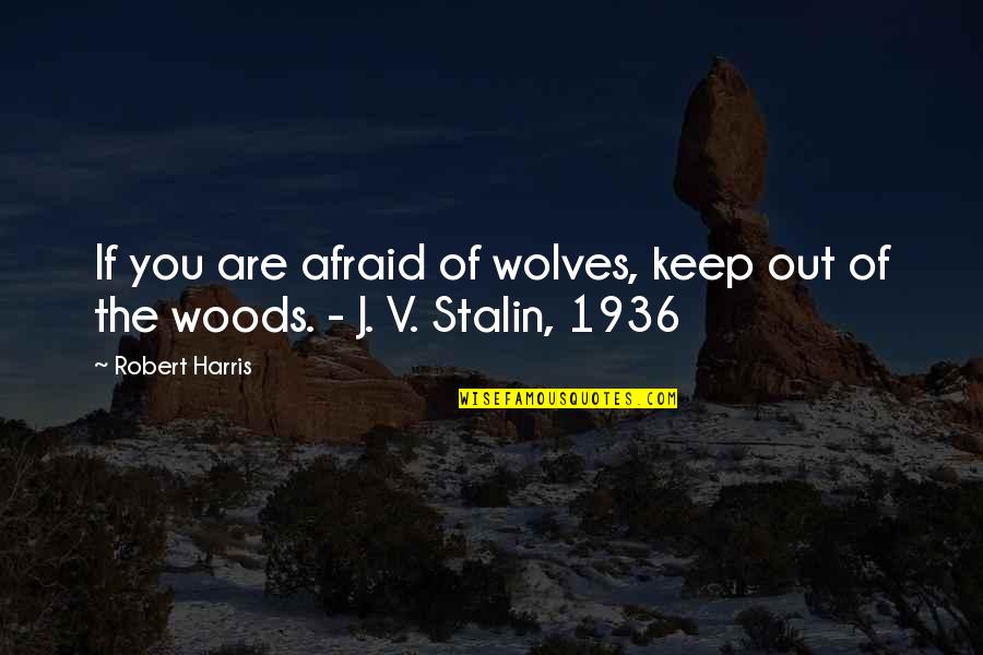 Quotes Zulu Dawn Quotes By Robert Harris: If you are afraid of wolves, keep out