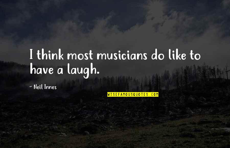 Rabea Hannah Quotes By Neil Innes: I think most musicians do like to have
