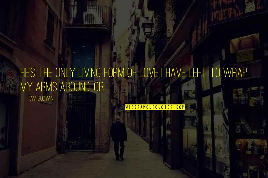 Racists Liberals Quotes By Pam Godwin: He's the only living form of love I