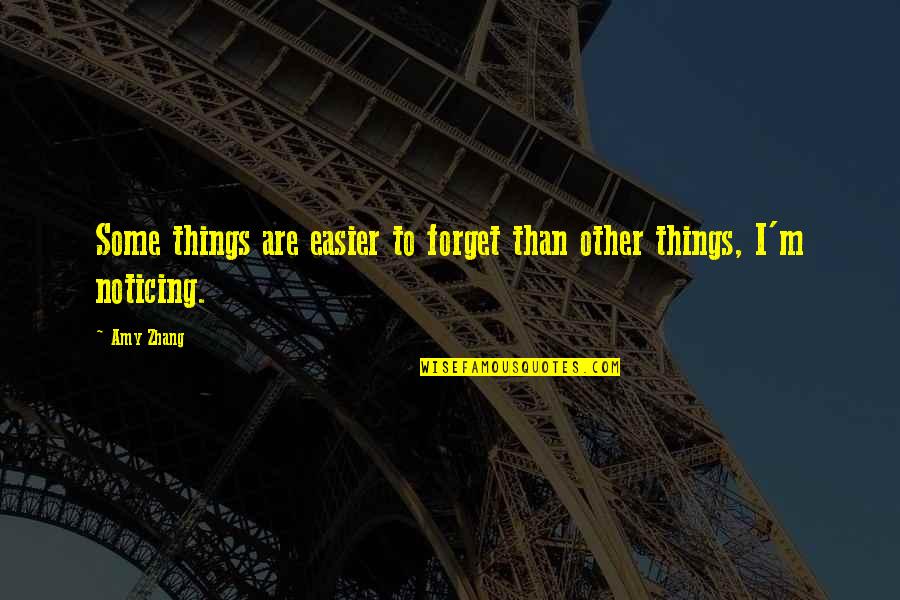 Radier Sans Quotes By Amy Zhang: Some things are easier to forget than other