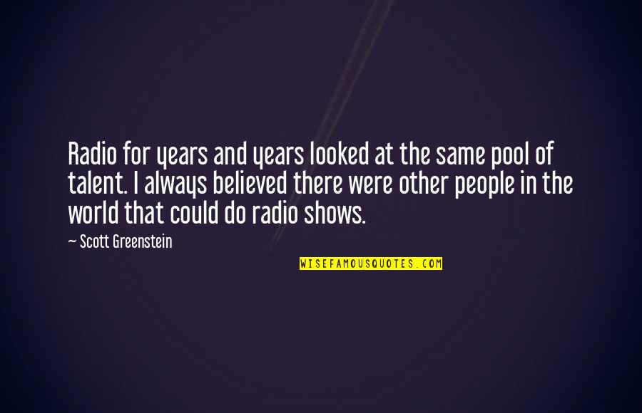 Radio Quotes By Scott Greenstein: Radio for years and years looked at the Radio Quotes By Scott Greenstein: Radio for years and years looked at the