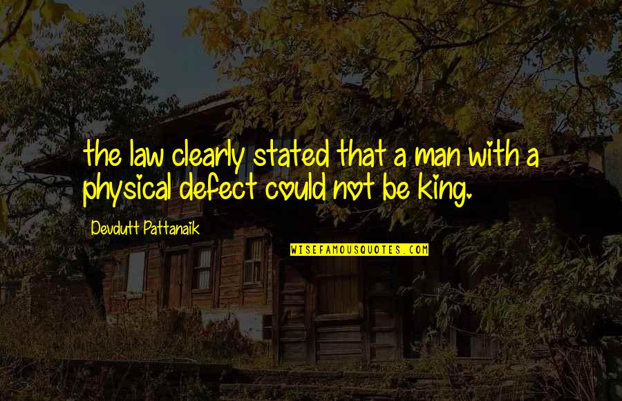 Radojicic Gradonacelnik Quotes By Devdutt Pattanaik: the law clearly stated that a man with