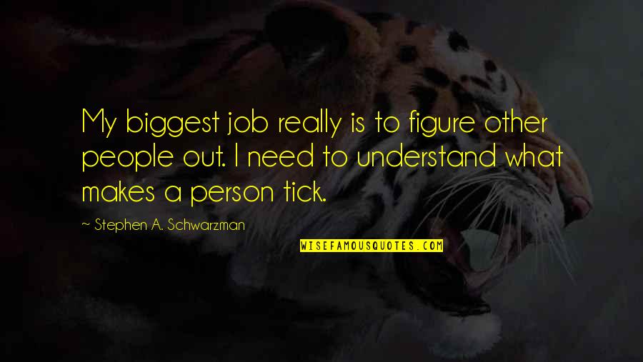 Rafinha Wikipedia Quotes By Stephen A. Schwarzman: My biggest job really is to figure other Rafinha Wikipedia Quotes By Stephen A. Schwarzman: My biggest job really is to figure other