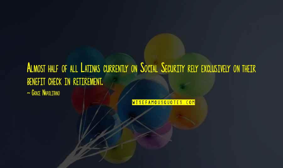 Rain Go Away Quotes By Grace Napolitano: Almost half of all Latinas currently on Social Rain Go Away Quotes By Grace Napolitano: Almost half of all Latinas currently on Social