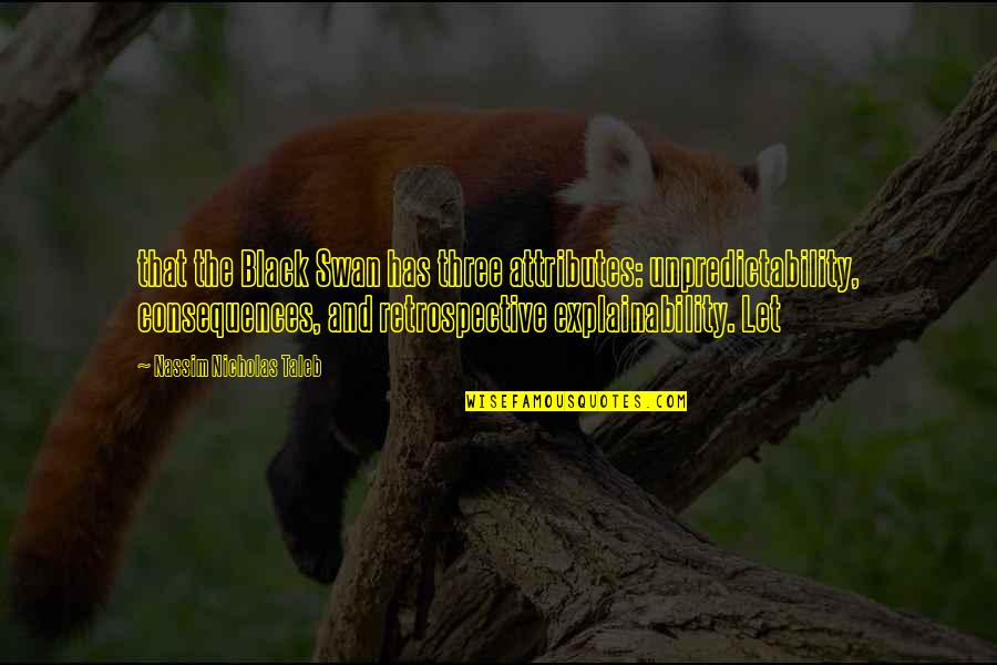 Rajesh Khanna Filmy Quotes By Nassim Nicholas Taleb: that the Black Swan has three attributes: unpredictability, Rajesh Khanna Filmy Quotes By Nassim Nicholas Taleb: that the Black Swan has three attributes: unpredictability,