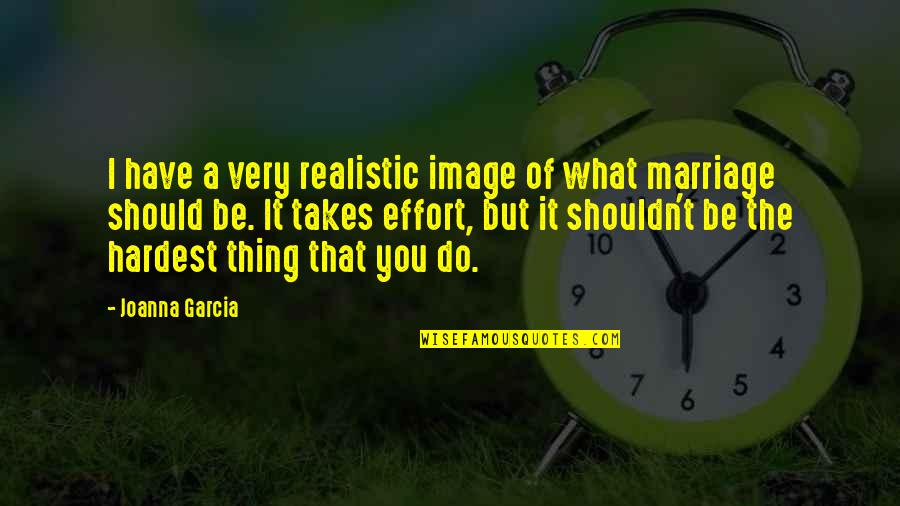Ramadan Kareem 2017 Quote Quotes By Joanna Garcia: I have a very realistic image of what Ramadan Kareem 2017 Quote Quotes By Joanna Garcia: I have a very realistic image of what