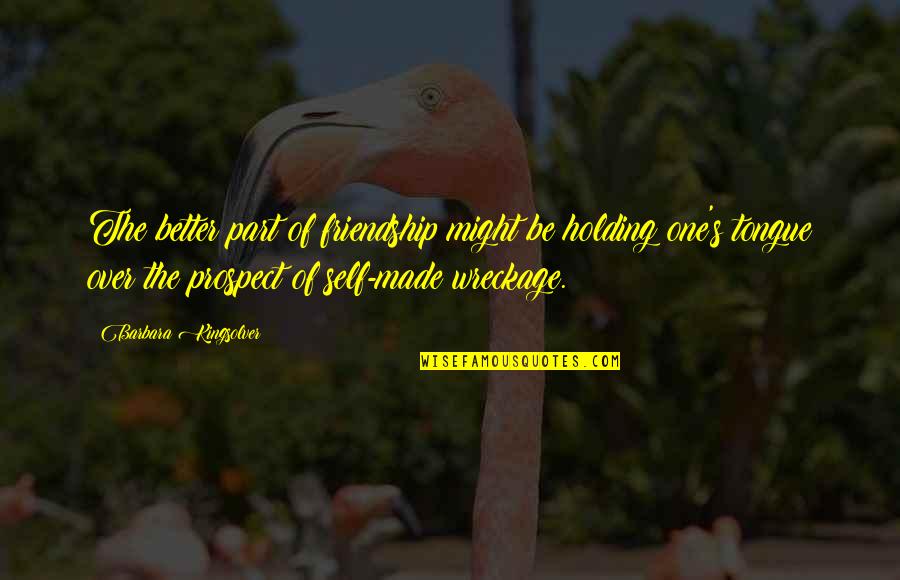 Ramadan Kareem In Arabic Quotes By Barbara Kingsolver: The better part of friendship might be holding Ramadan Kareem In Arabic Quotes By Barbara Kingsolver: The better part of friendship might be holding