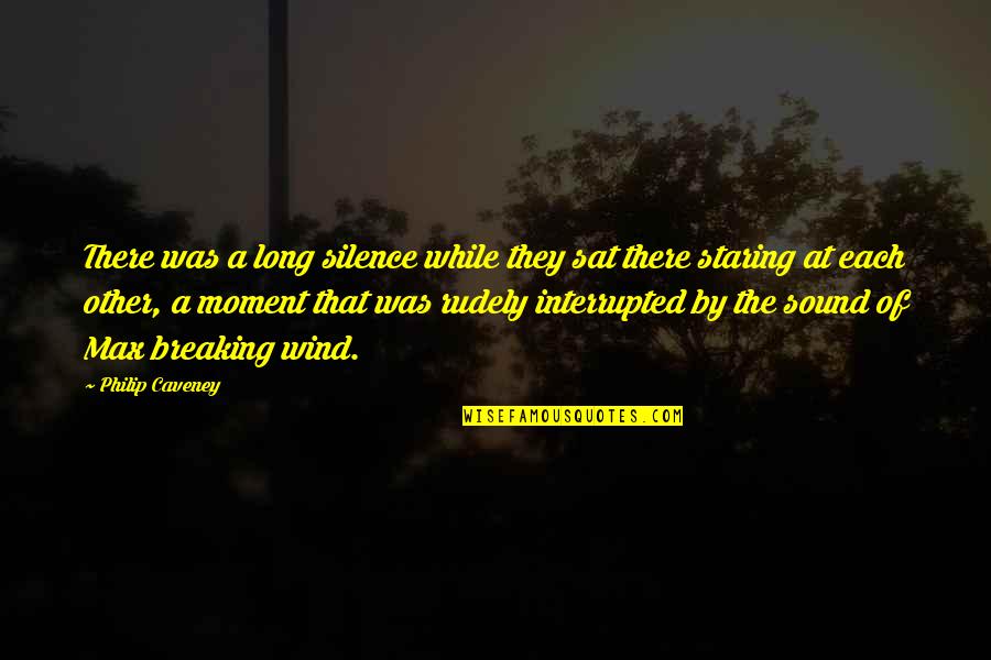 Ramanayake Mawatha Quotes By Philip Caveney: There was a long silence while they sat
