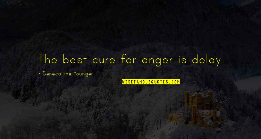 Rambles Amy Quotes By Seneca The Younger: The best cure for anger is delay.