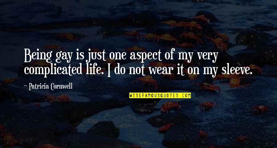 Ramzi Abdelwaheb Quotes By Patricia Cornwell: Being gay is just one aspect of my Ramzi Abdelwaheb Quotes By Patricia Cornwell: Being gay is just one aspect of my