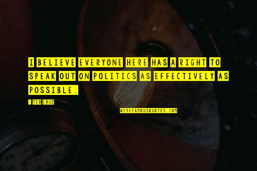 Ranbir Kapoor Yeh Jawaani Hai Deewani Quotes By Ted Cruz: I believe everyone here has a right to