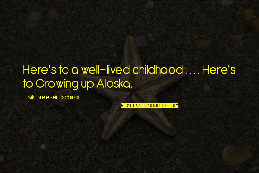 Random Clicks Quotes By Niki Breeser Tschirgi: Here's to a well-lived childhood . . . Random Clicks Quotes By Niki Breeser Tschirgi: Here's to a well-lived childhood . . .