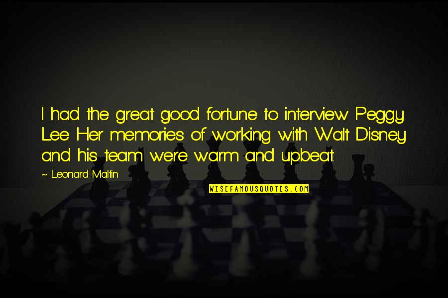 Ransberger Md Quotes By Leonard Maltin: I had the great good fortune to interview Ransberger Md Quotes By Leonard Maltin: I had the great good fortune to interview