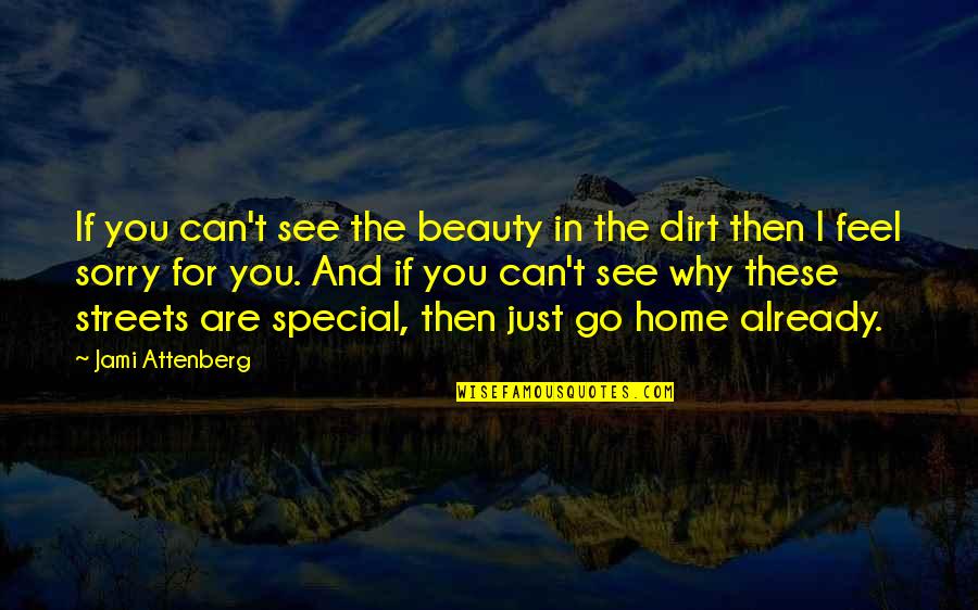 Rare But Beautiful Quotes By Jami Attenberg: If you can't see the beauty in the