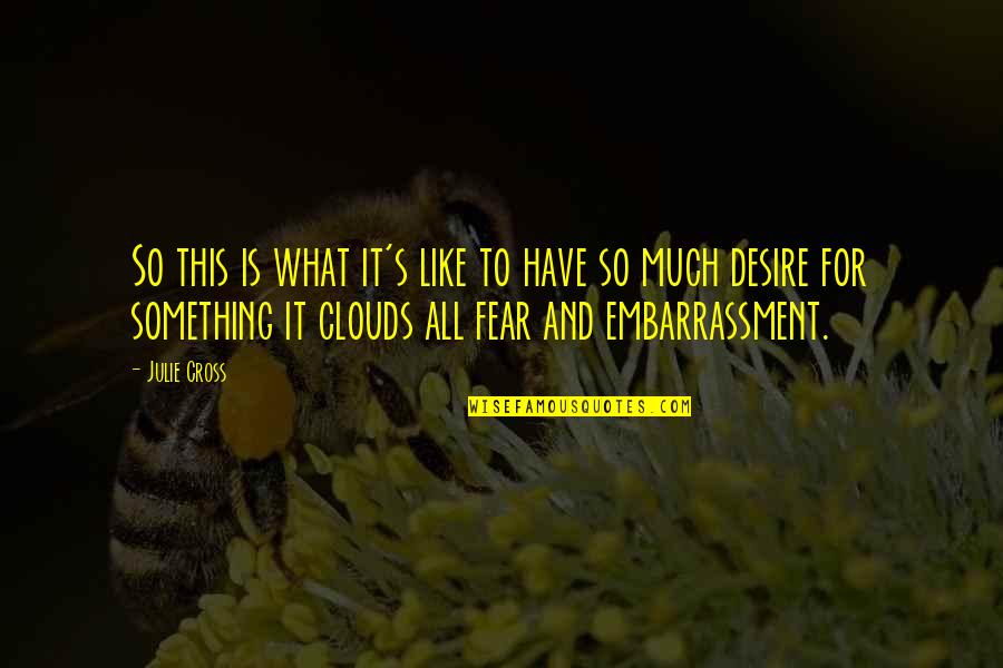 Rasaq Olayiwola Quotes By Julie Cross: So this is what it's like to have Rasaq Olayiwola Quotes By Julie Cross: So this is what it's like to have