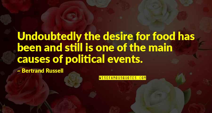 Raspundeti Quotes By Bertrand Russell: Undoubtedly the desire for food has been and Raspundeti Quotes By Bertrand Russell: Undoubtedly the desire for food has been and
