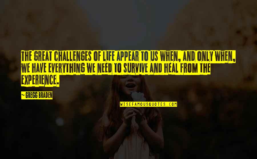 Ratatouille Quotes By Gregg Braden: The great challenges of life appear to us Ratatouille Quotes By Gregg Braden: The great challenges of life appear to us