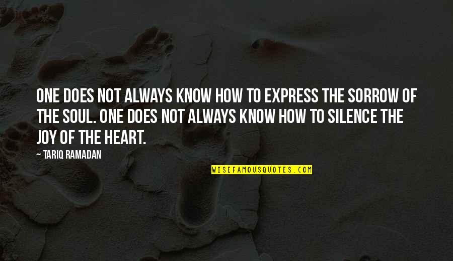 Rattly Quotes By Tariq Ramadan: One does not always know how to express Rattly Quotes By Tariq Ramadan: One does not always know how to express