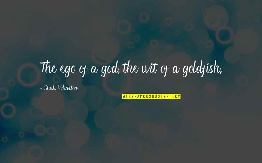 Rattner Howard Quotes By Shah Wharton: The ego of a god, the wit of Rattner Howard Quotes By Shah Wharton: The ego of a god, the wit of