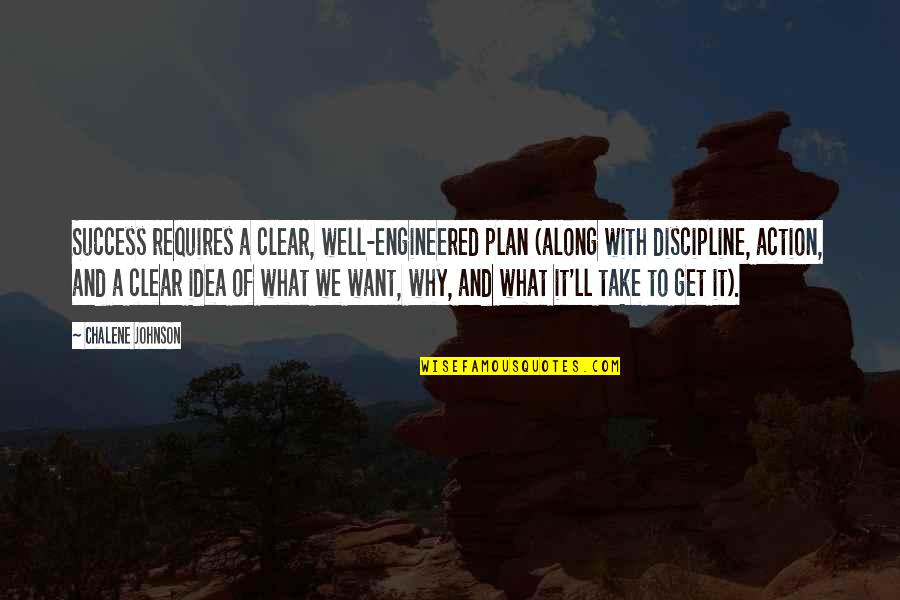 Ray Bradbury Reading Quotes By Chalene Johnson: Success requires a clear, well-engineered plan (along with Ray Bradbury Reading Quotes By Chalene Johnson: Success requires a clear, well-engineered plan (along with