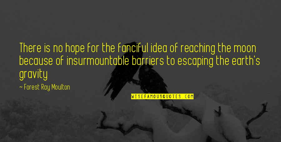 Ray Of Hope Quotes By Forest Ray Moulton: There is no hope for the fanciful idea Ray Of Hope Quotes By Forest Ray Moulton: There is no hope for the fanciful idea