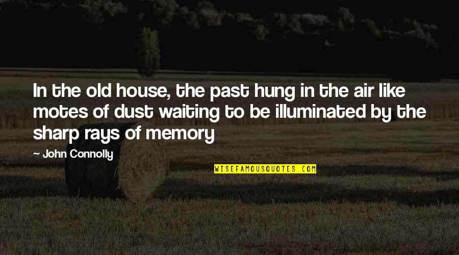 Rays Quotes By John Connolly: In the old house, the past hung in