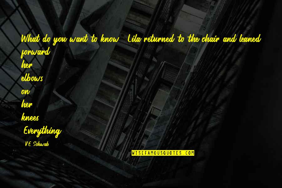Razzle Dazzle Quote Quotes By V.E Schwab: What do you want to know?" Lila returned Razzle Dazzle Quote Quotes By V.E Schwab: What do you want to know?" Lila returned